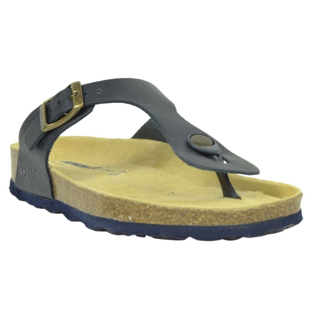 Sanosan Womens/Ladies Geneve Designer Leather Sandals / Black